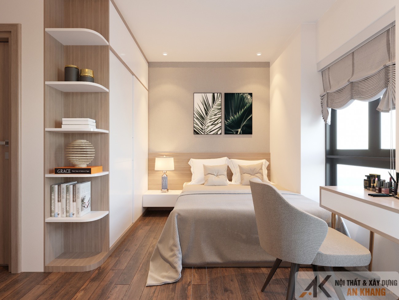 Phòng ngủ gỗ MDF An Cường