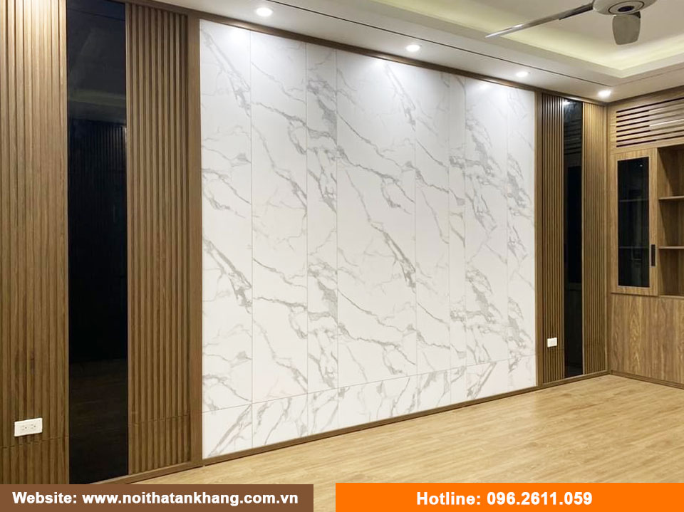 Tranh 3D tráng gương giả đá - Mẫu 27