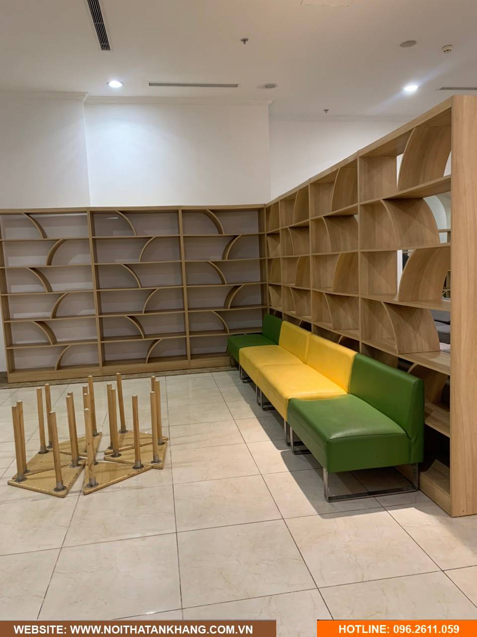 Công trình cải tạo sảnh tiếp đón trung tâm thương mại Royalcity