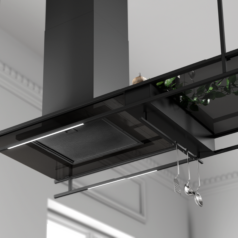 Máy hút khói khử mùi – treo độc lập Malloca INDUST K140B