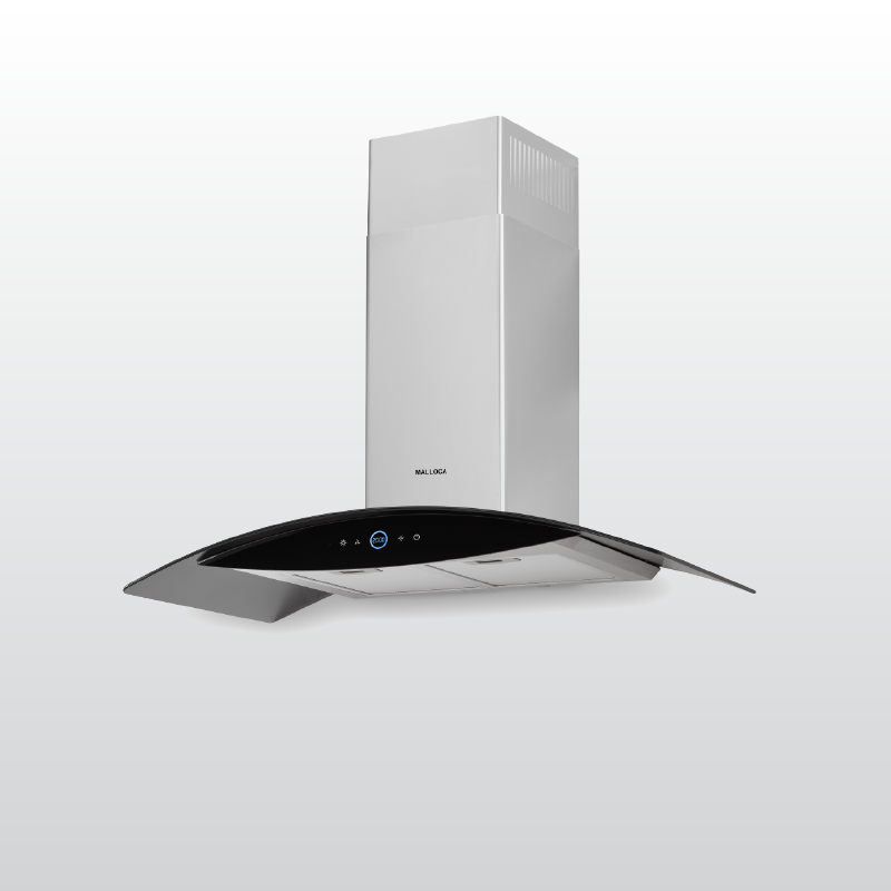 Máy hút khói khử mùi – áp tường Malloca MC 9018HS