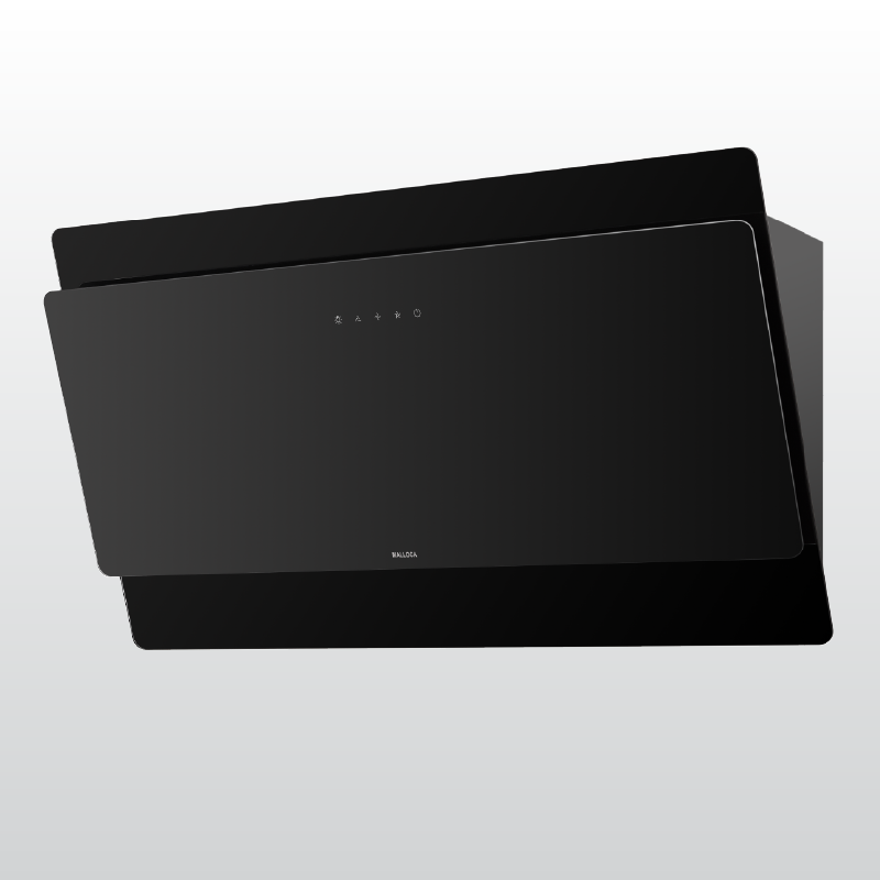 Máy hút khói khử mùi – áp tường dạng nghiêng Malloca MC 9086HS