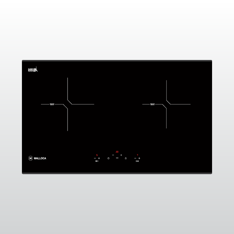 Bếp kính âm 2 từ Malloca MH-02I N