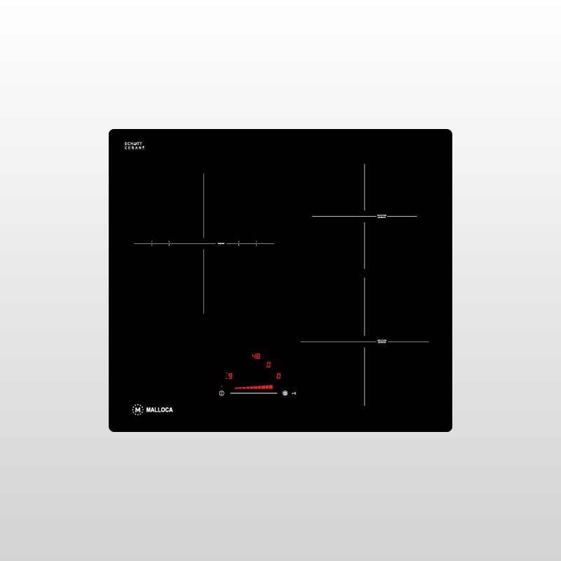 Bếp Kết Hợp Điện Từ Malloca MIR 593