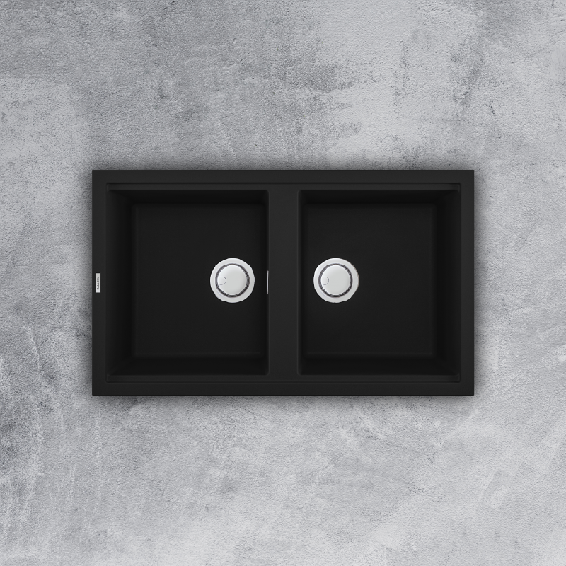 Chậu đá Malloca NERO K-45040