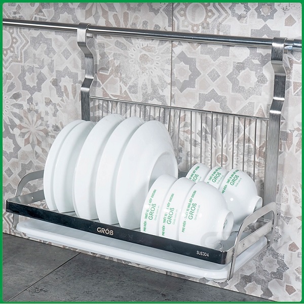 Giá đựng bát đĩa treo ngoài Grob GU304-5