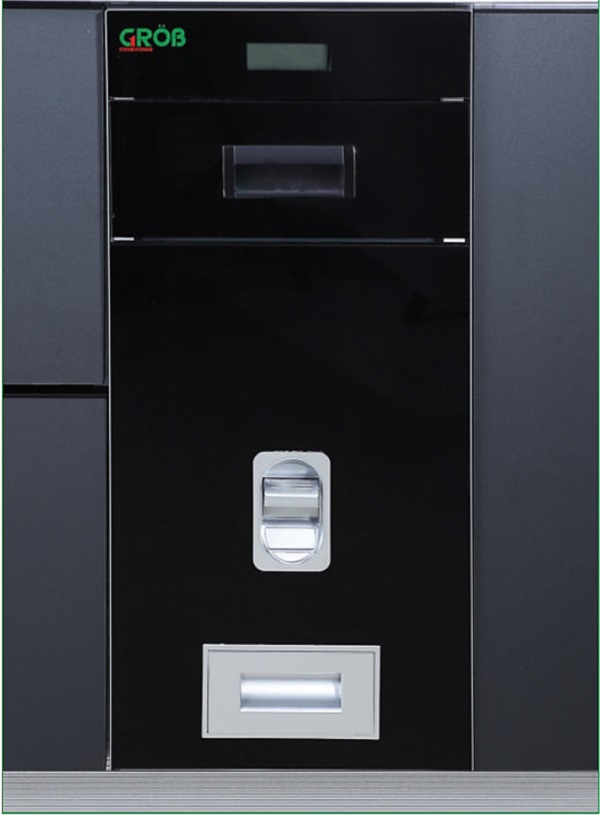 Thùng gạo mặt gương Grob RBE-300B