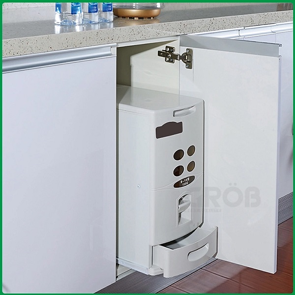 Thùng gạo âm tủ Grob RB-18.1