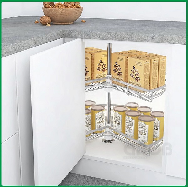 Mâm xoay 270 nan dẹt inox 304 GC304-270B