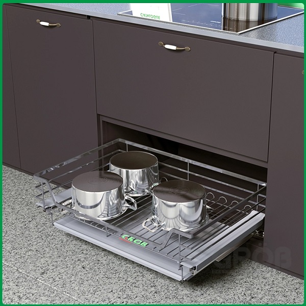 Kệ đựng xoong nồi hợp kim sơn Nano Grob GBP-70