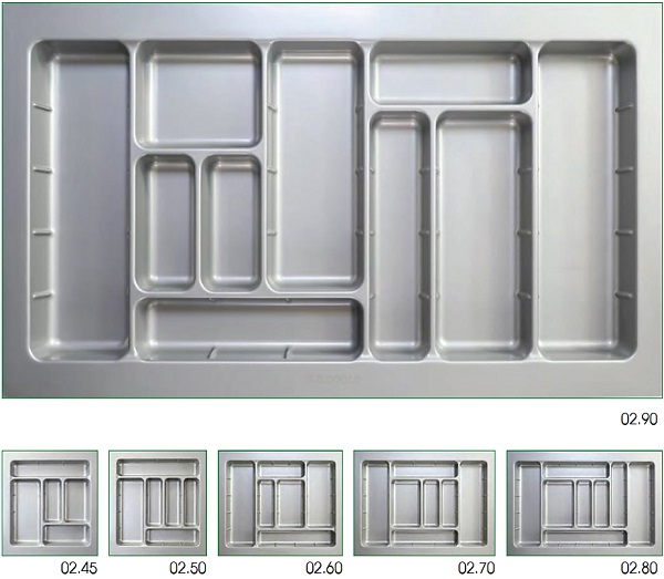 Khay chia nhựa Grob 02.80