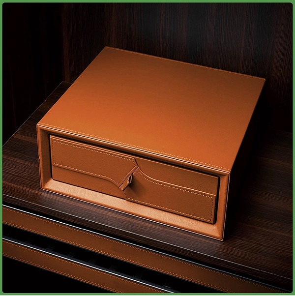 Ngăn kéo để đồ bọc da cao cấp Grob HMB-30