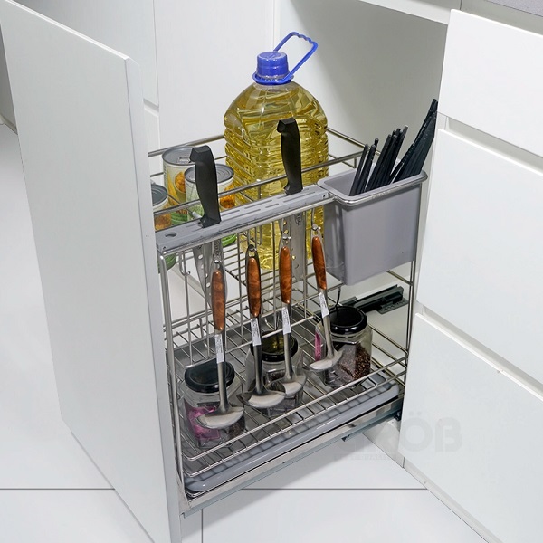 Kệ đựng dao thớt nan tròn inox 304 CS304-30