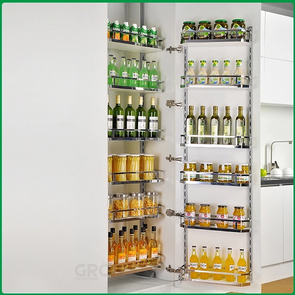 Tủ đồ khô 6 tầng cánh mở nan dẹt Grob GM-645