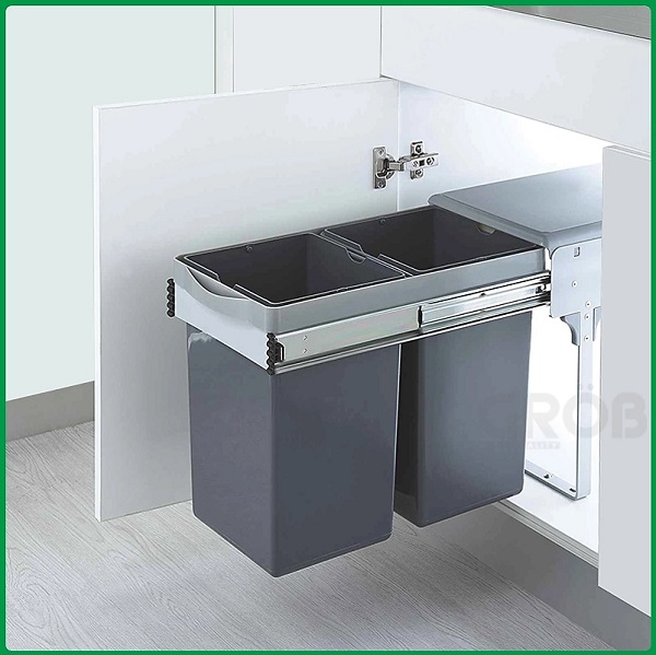 Thùng đựng rác đôi Grob GR-30