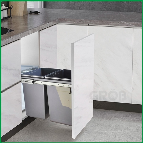 Thùng đựng rác đôi Grob GR-30M
