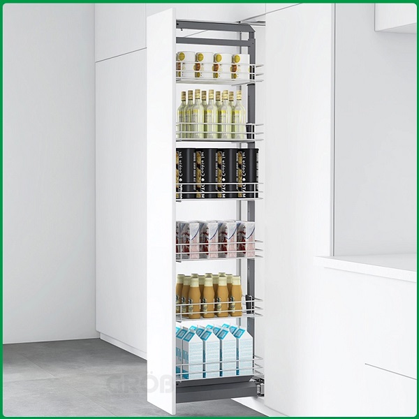 Tủ đồ khô cánh kéo inox mạ crom Grob UB-440S 