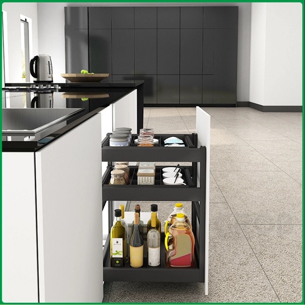 Kệ đựng gia vị nhôm phủ nano cao cấp Grob C1NG.45