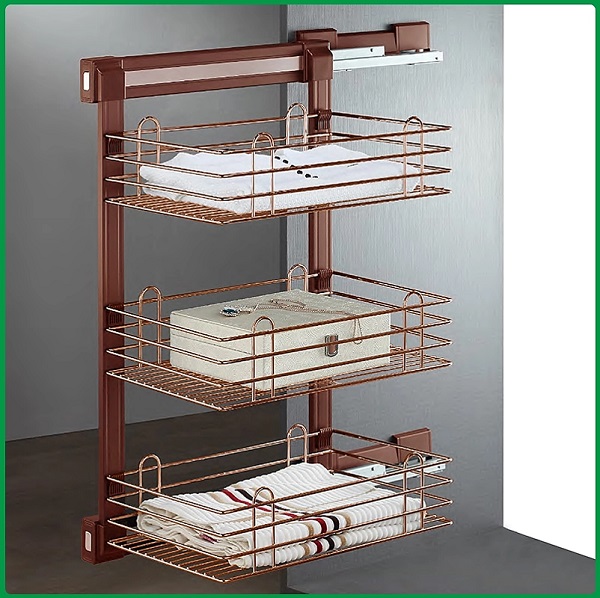 Kệ đựng đồ gấp treo hông Grob HM-36L/R