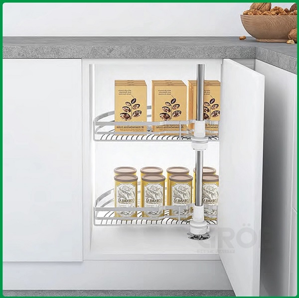 Mâm xoay 180 nan dẹt inox 304 GC304-180A