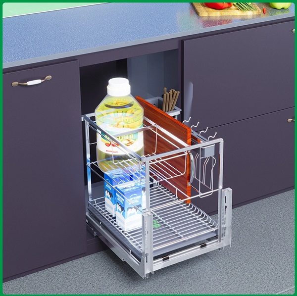 Kệ dao thớt nan dẹt inox 304 CS304-30