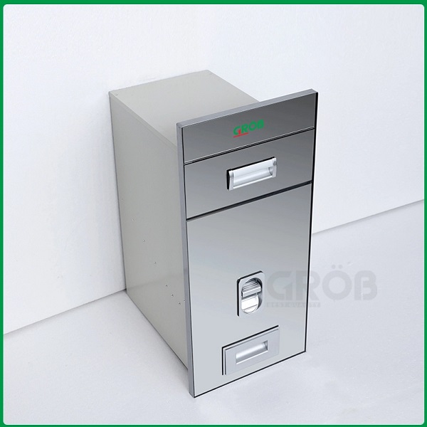 Thùng gạo mặt gương Grob RB-260WF