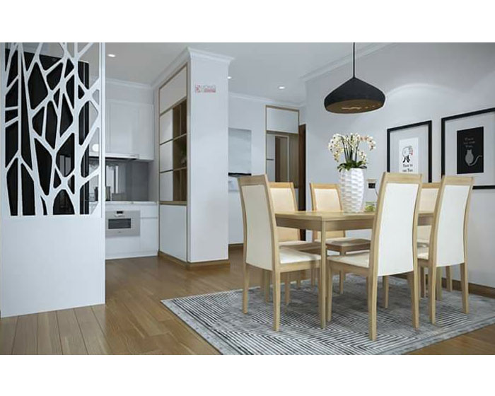 Bàn ăn gỗ tự nhiên Sồi Nga