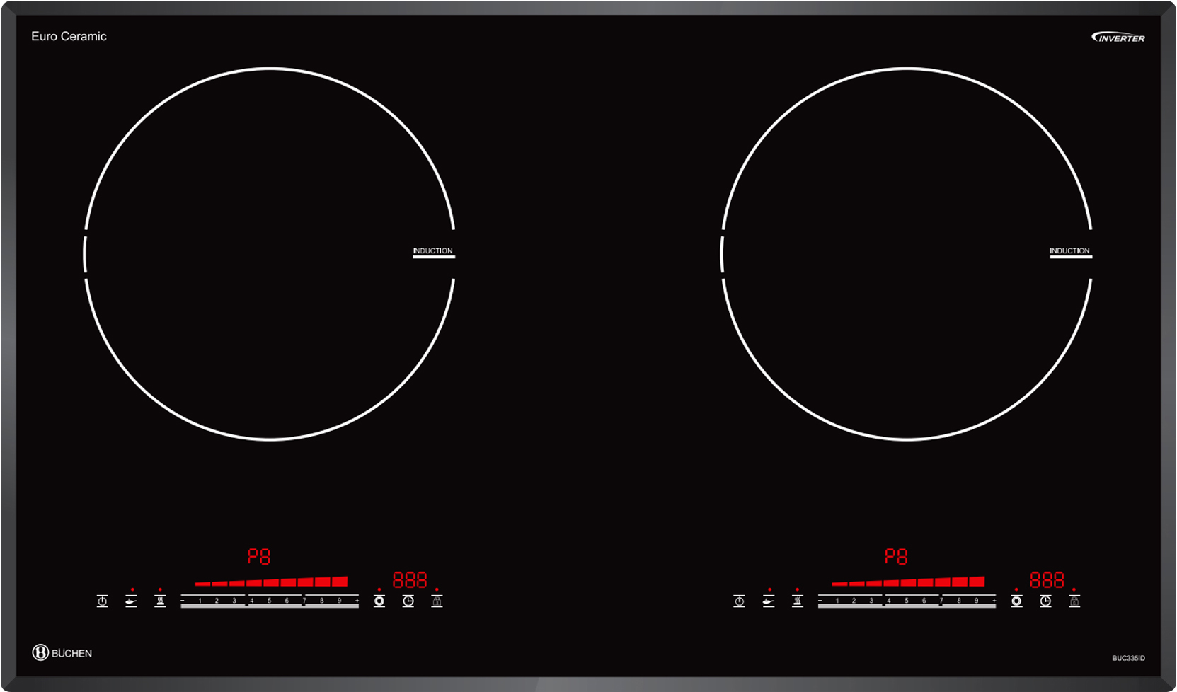 BẾP 2 TỪ BUCHEN BU335ID