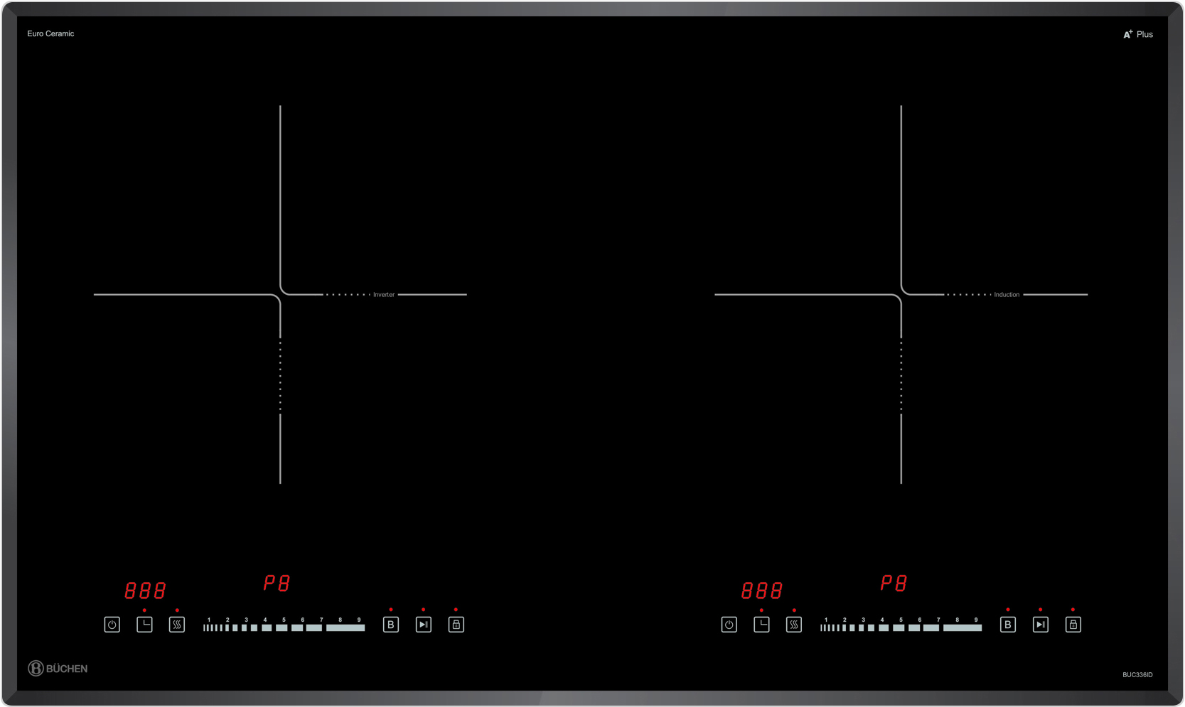 BẾP 2 TỪ BUCHEN BUC336ID+