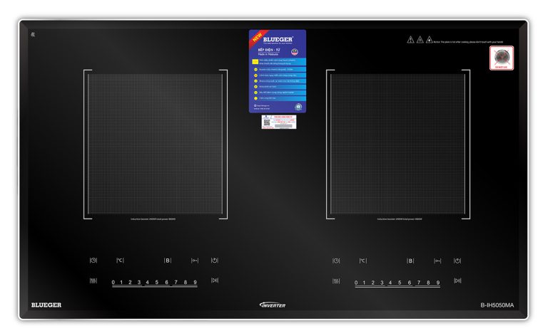 Bếp điện từ đôi Blueger BIH5050MA