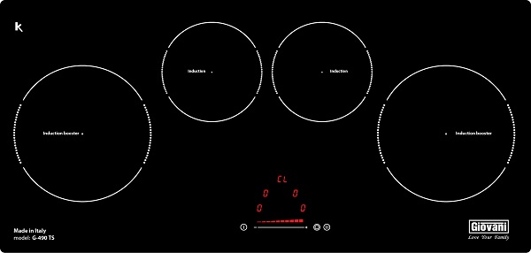 Bếp điện từ Giovani G-490 TS
