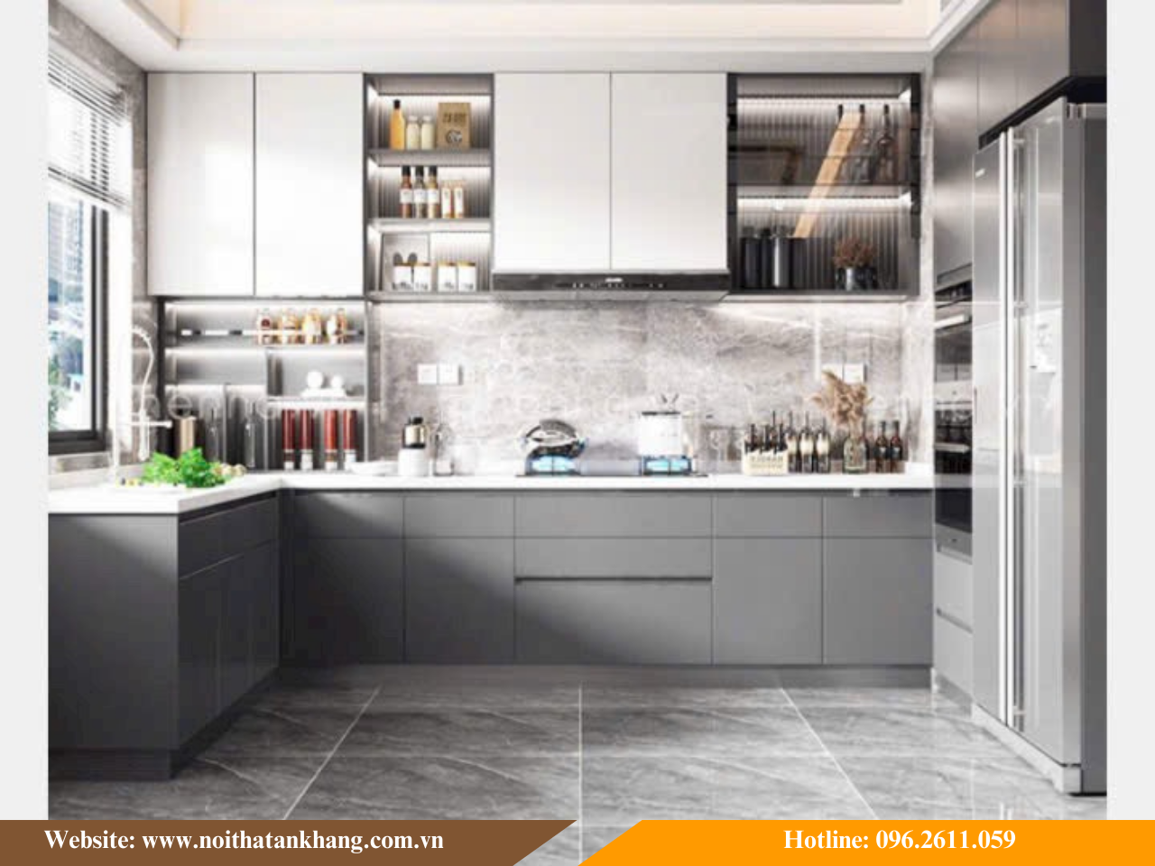 Tủ bếp - Mẫu 04