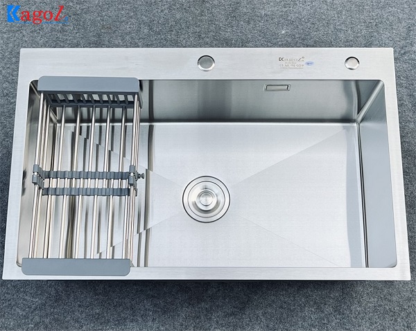 Chậu rửa bát Kagol inox một hố K4540