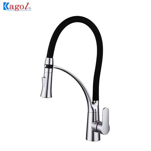 Vòi rửa bát Kagol nóng lạnh cần Silicon K01