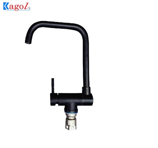 Vòi rửa bát nóng lạnh Kagol inox phủ nano K29