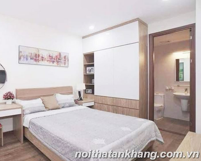 Bộ phòng ngủ con gỗ MDF lõi xanh chống ẩm An Cường