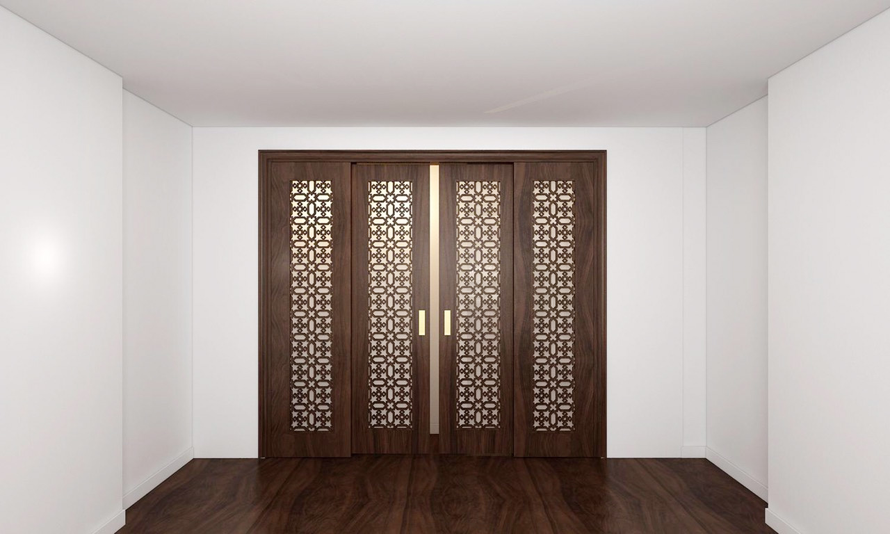 Cửa gỗ công nghiệp - Mẫu 22