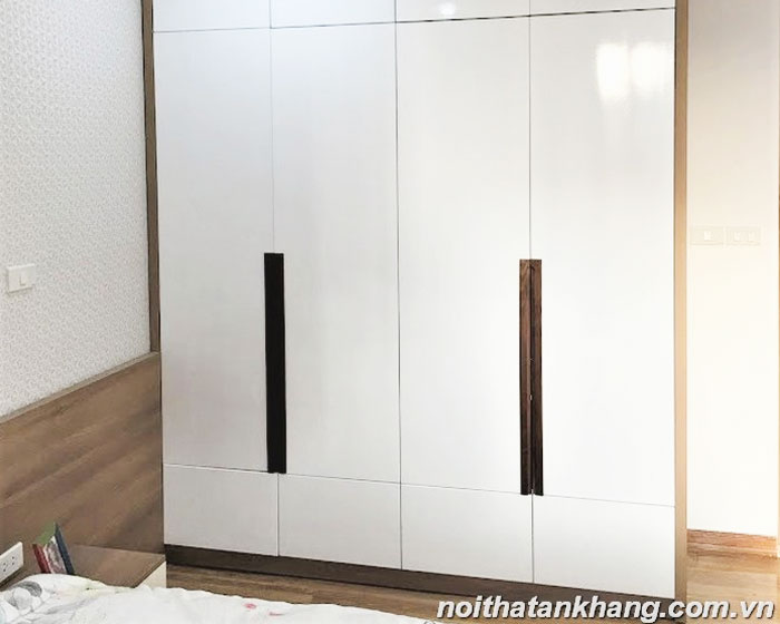 Tủ quần áo gỗ MDF lõi xanh chống ẩm kết hợp Acrylic