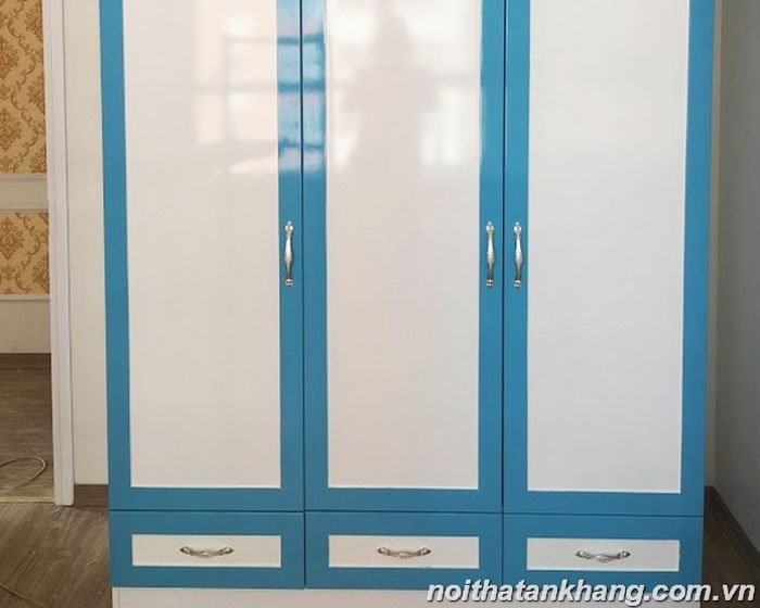 Tủ quần áo trẻ em gỗ MDF chống ẩm phun sơn
