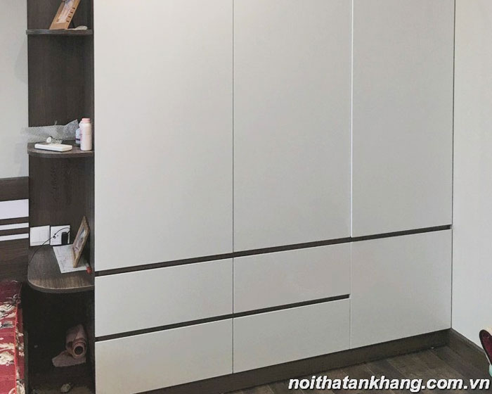 Tủ quần áo gỗ MDF lõi xanh chống ẩm An Cường