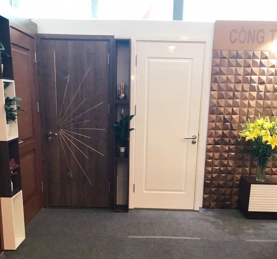 Cửa gỗ công nghiệp - Mẫu 28