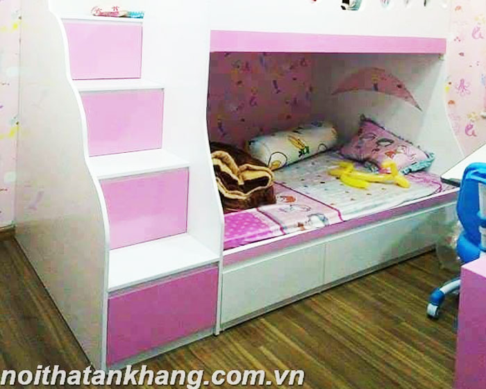 Giường tầng phòng ngủ bé gái