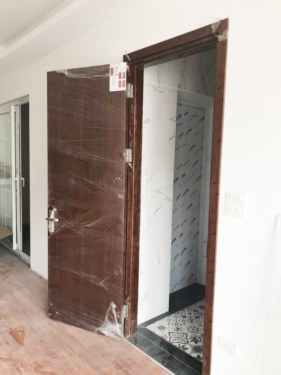 Cửa gỗ công nghiệp - Mẫu 09