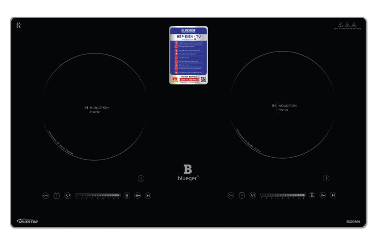  Bếp điện từ Blueger B200MA - Made in Malaysia