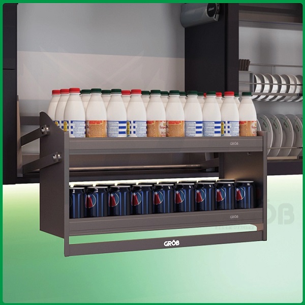 Kệ gia vị điện cảm ứng chạm Grob GP1-80