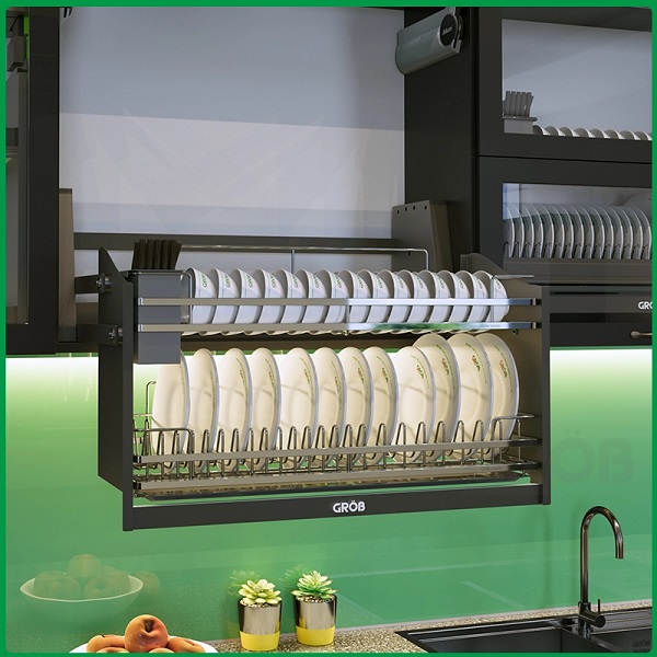 Giá bát nâng hạ cảm ứng chạm Grob GP1-80BD