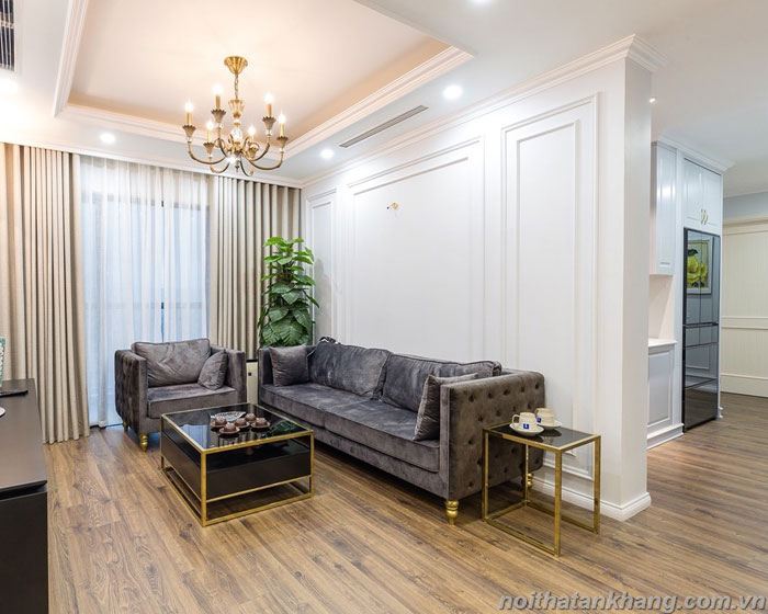 Nội thất phòng khách hiện đại