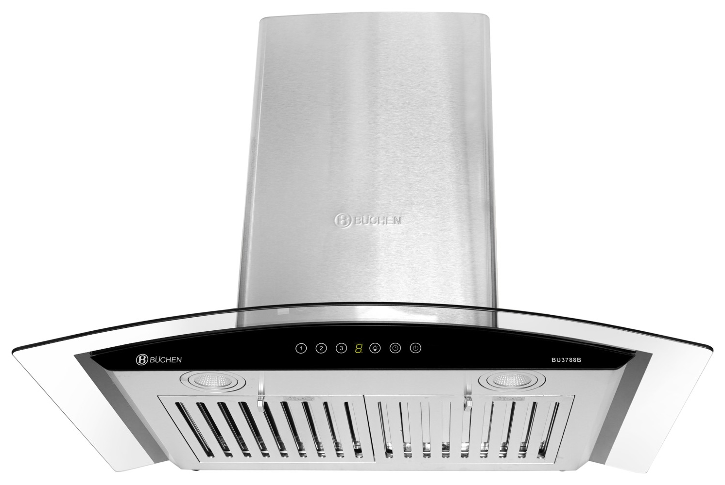 MÁY HÚT MÙI KÍNH CONG BUCHEN BU3788B