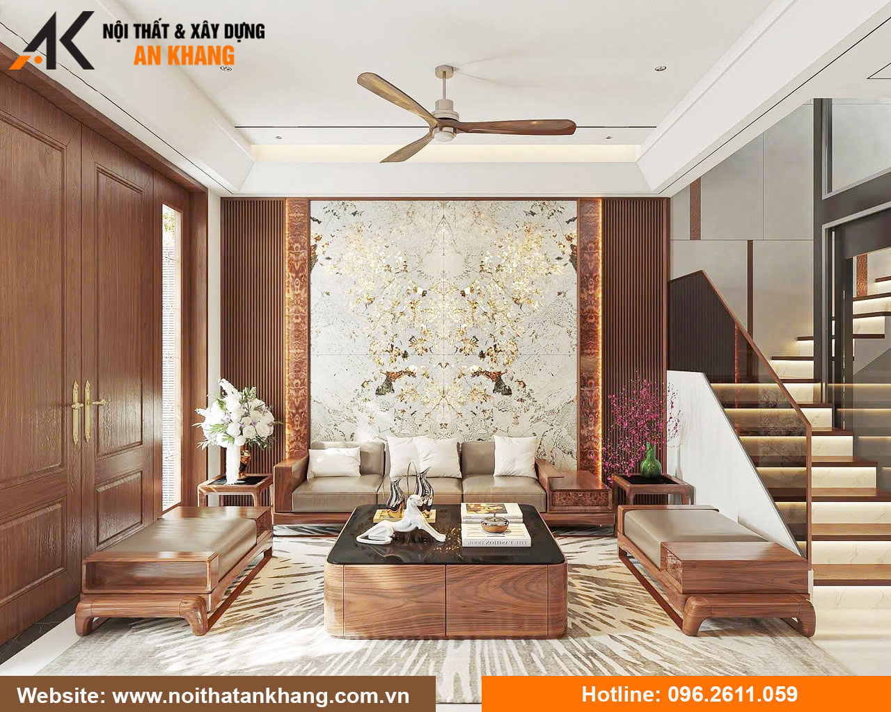 Nội thất phòng khách - Mẫu 38