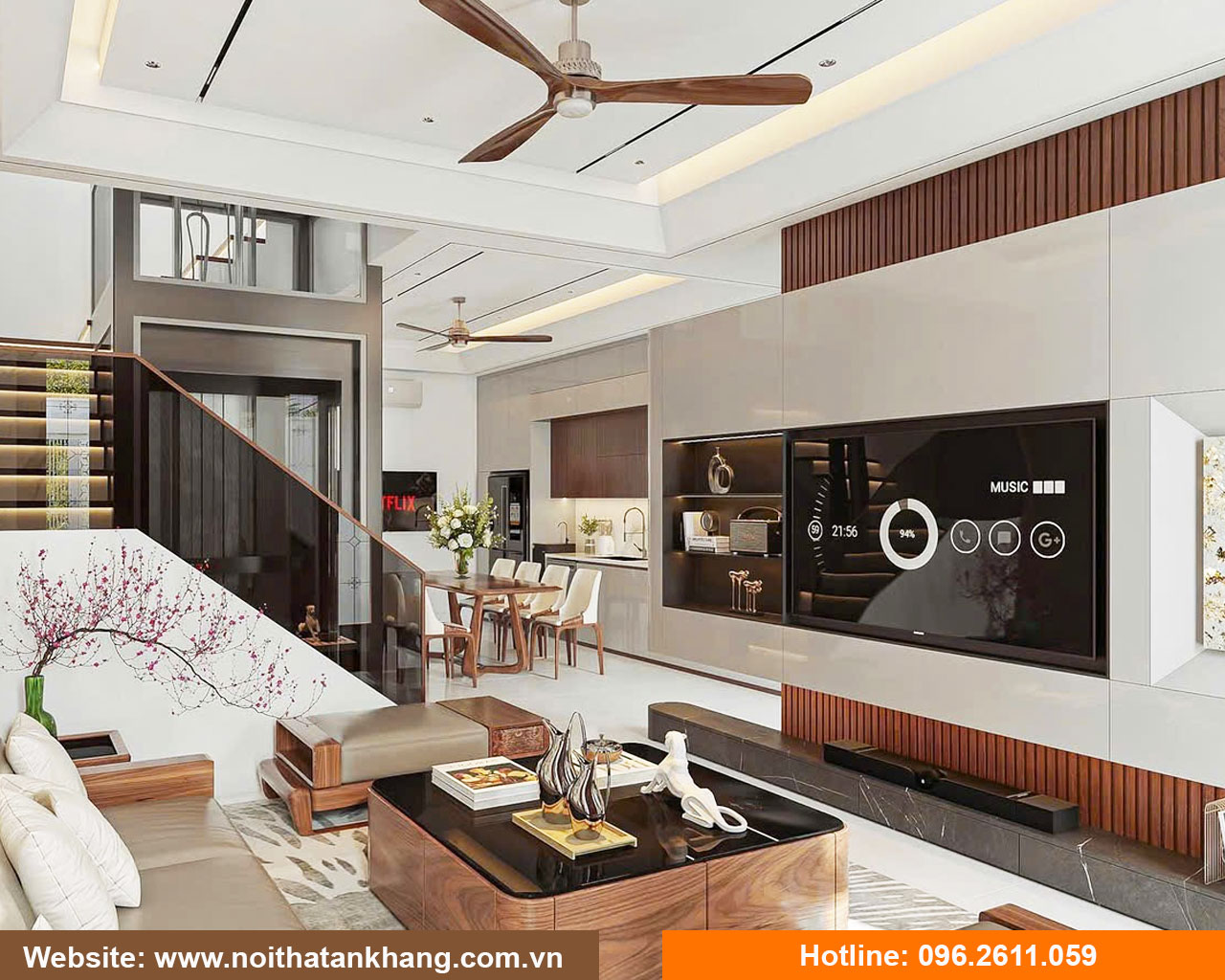 Nội thất phòng khách - Mẫu 39